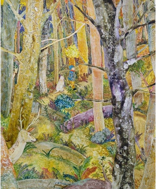 作品名：pave the way サイズ：162 ×130.3cm