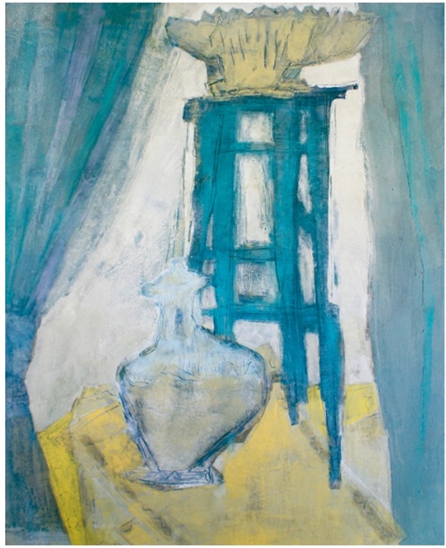 「閑かな詩」（縦90.9×横72.7cm）