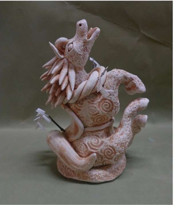 「跳神馬」（幅16×奥行9×高さ19cm）