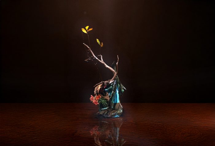 「山口真人 陶展 　挿花 河村花斧と花悠玄」名古屋栄三越