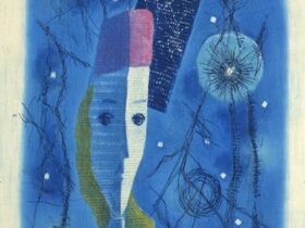 深澤幸雄《青い壜のかたち》2001