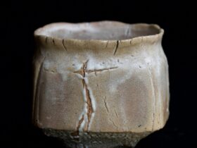 崎陽高麗　四方盌 W10.6 ×D10.3×H8.5㎝