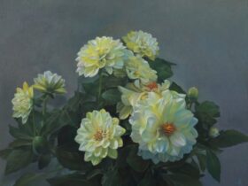 朝森 武「ダリア」F3号