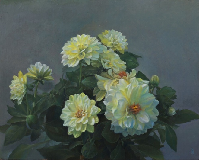 朝森 武「ダリア」F3号