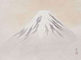小林古径《富士》