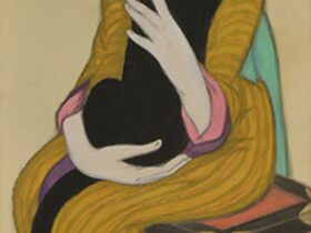 竹久夢二《黒船屋》1919（大正8）年　竹久夢二伊香保記念館