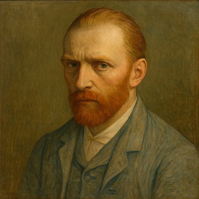 自画像 1_1 / 2025 / サイズ可変/ ChatGPT