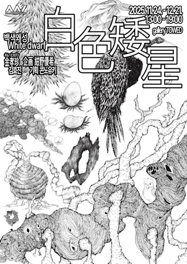 キム・ヒョジン 「『白色矮星』백색왜성 White dwarf」gallery TOWED