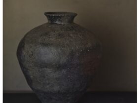 「焼〆大壺」 H40.0×W35.5cm 陶