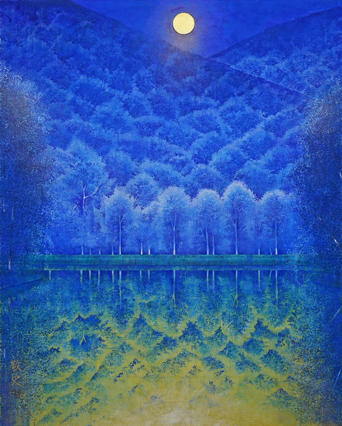 「月光の森」F30