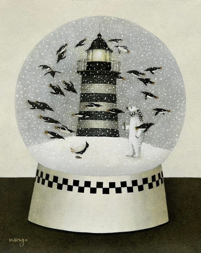 「ペンギンは鳥である」

ペン画

39.5×31.5㎝