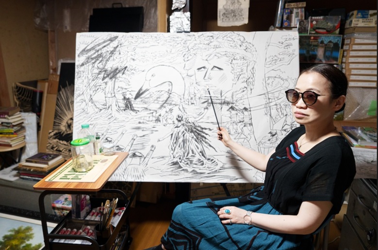 「風間サチコ展:方丈ルームの1000里眼」弘前れんが倉庫美術館