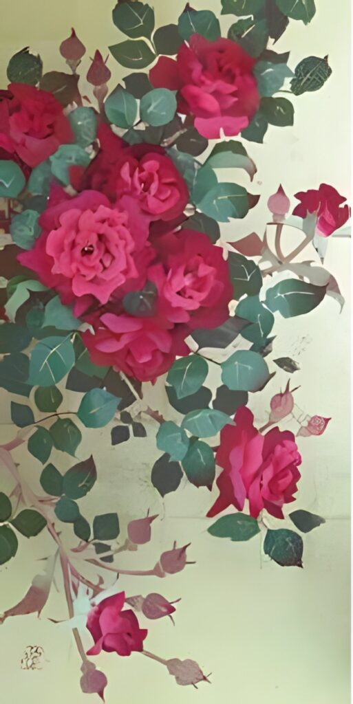 「オデッセイア」　金箔岩絵具　15号