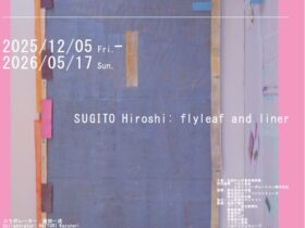 「杉戸洋展：えりとへり / flyleaf and liner」弘前れんが倉庫美術館