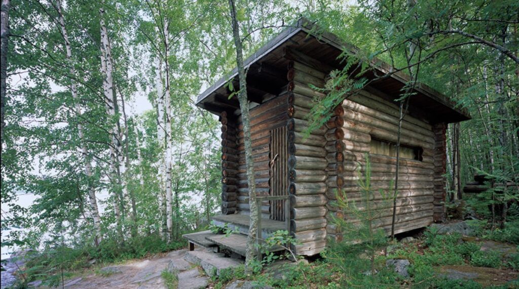 コエタロのサウナ小屋（ユヴァスキュラ、1952-54年） 撮影：Maija Holma 所蔵：アルヴァ・アアルト財団