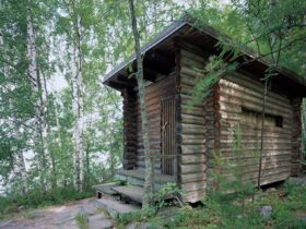 コエタロのサウナ小屋（ユヴァスキュラ、1952-54年） 撮影：Maija Holma 所蔵：アルヴァ・アアルト財団