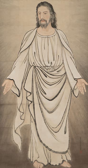 定方塊石《平和の基督―基督御聖像》1930年　関西学院学院史編纂室