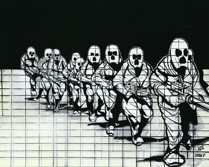 《図鑑8・隊列》2007年 浜松市美術館