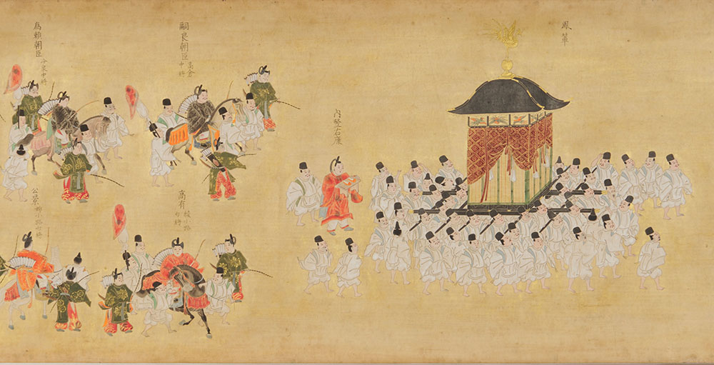 《寛永行幸絵巻》(部分) 個人蔵
