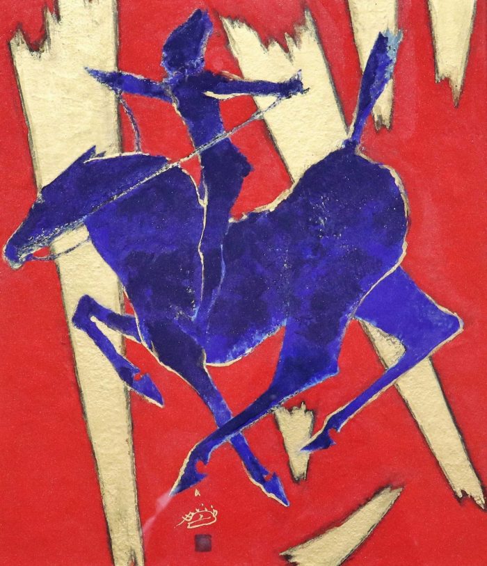 日本画・洋画秀作展　

村上裕二

バンと跳べ

10号　日本画