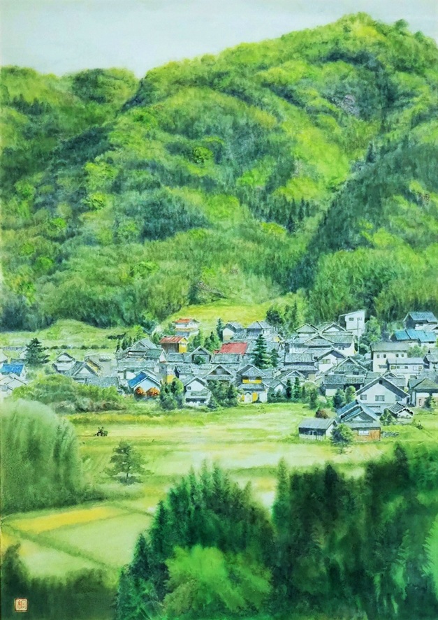 周辺集落の遠景