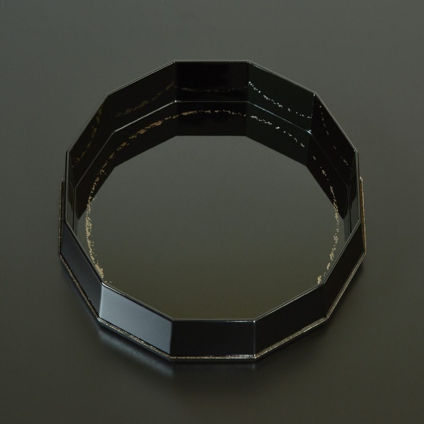 城端蒔絵飾箱「Eclipse」内側