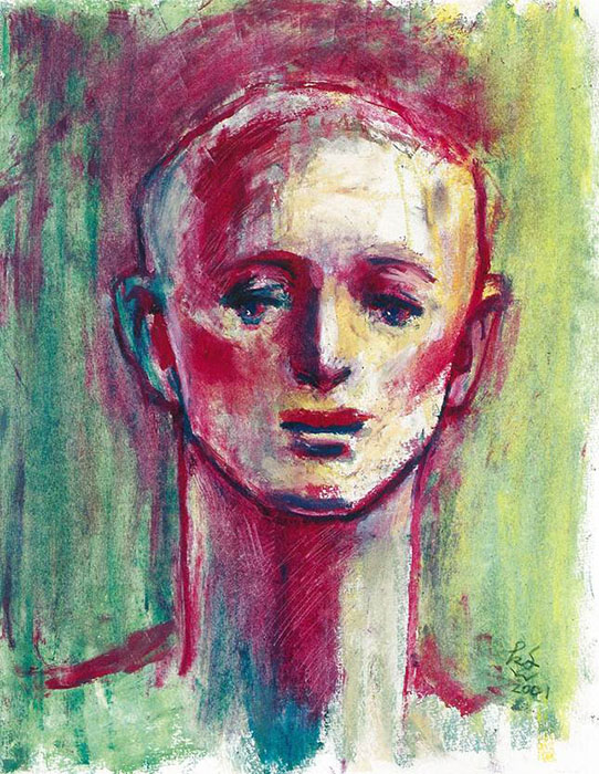 舟越桂《習作》2001年