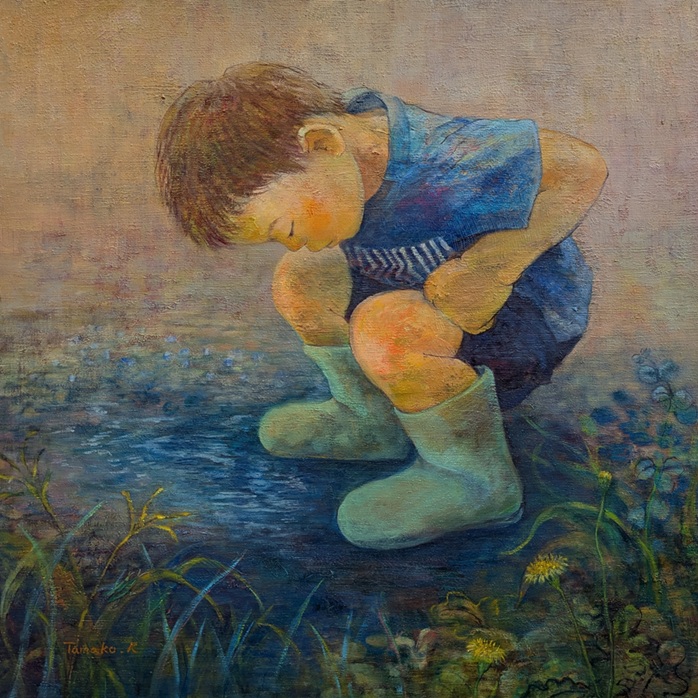 小林 珠子

「あめふりくまのこ」

S20号 油彩