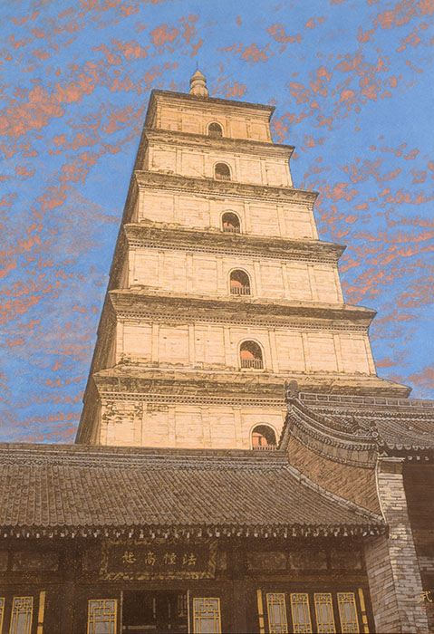 牛尾　武《茜空》