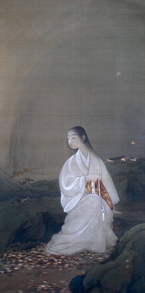 石井林響《「伏姫」》明治37年（1904）　千葉市美術館蔵