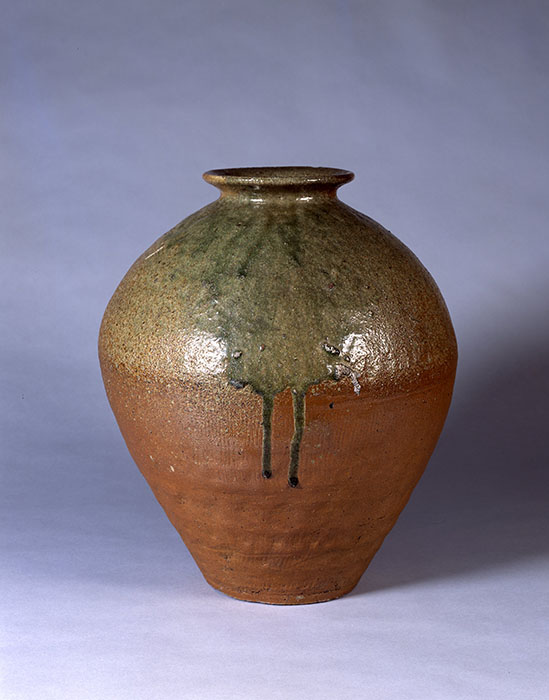 丹波 壺 室町時代中期(15世紀)兵庫陶芸美術館(田中寛コレクション)兵庫県指定重要有形文化財
