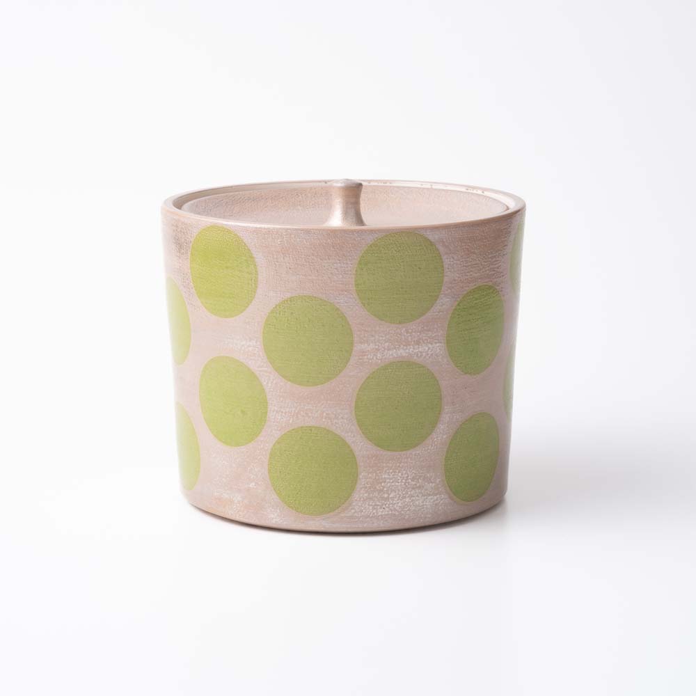 佐々木文代(陶芸)
「ドットの水差」
径16.3×高さ14.6cm