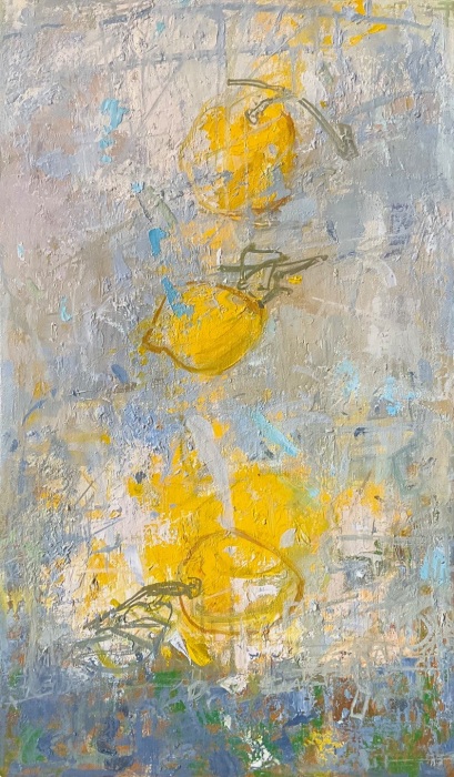 Les citrons
8M（46×27cm）
油彩画