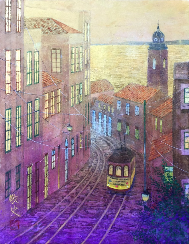 「光の街（リスボン・トラム）」</span><br />F6