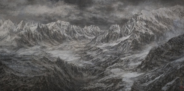 金子 洋平「Changri glacier」20号変 