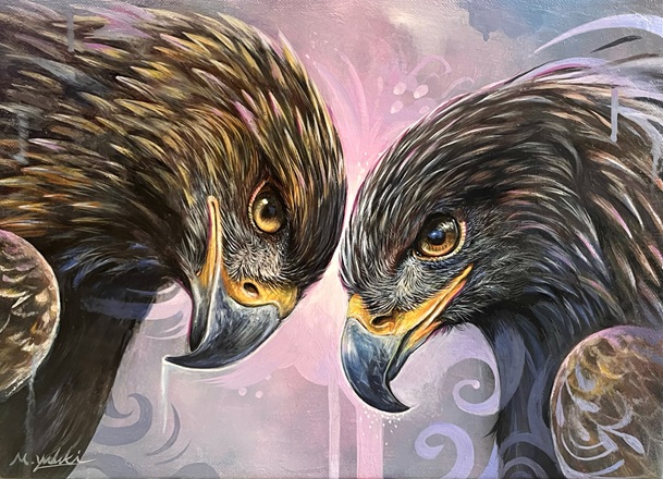 松本 優月

「大地の契り」

F4号 油彩