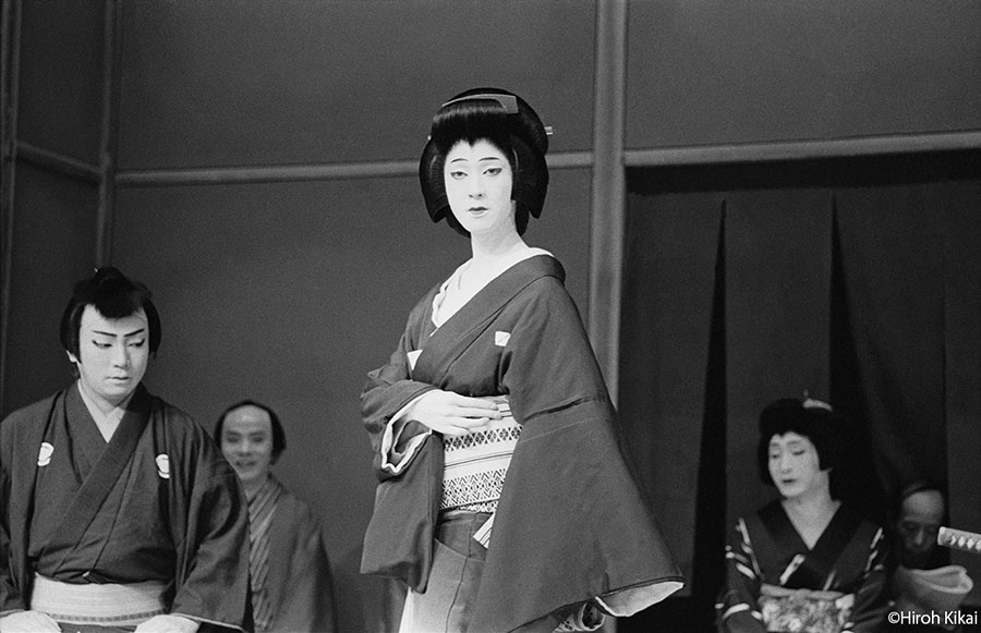 坂東玉三郎「盟三五大切」1976年 ©Hiroh Kikai