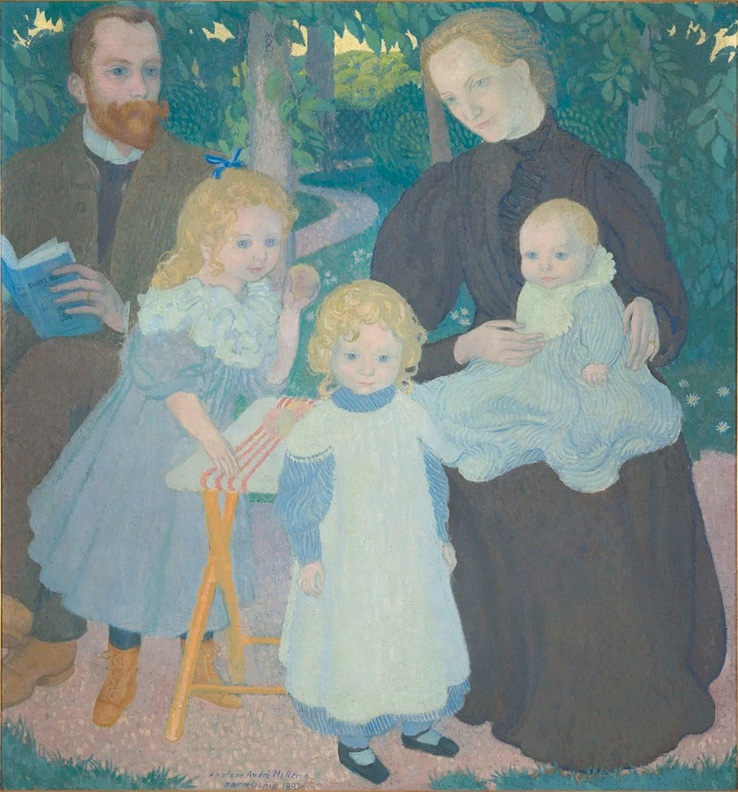 モーリス・ドニ 《メレリオ一家》 1897年 オルセー美術館 © GrandPalaisRmn (musée d’Orsay) / Hervé Lewandowski / distributed by AMF