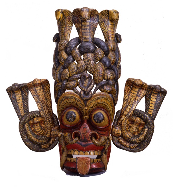 ナーガ・ラクシャ仮面 スリランカ20世紀前期