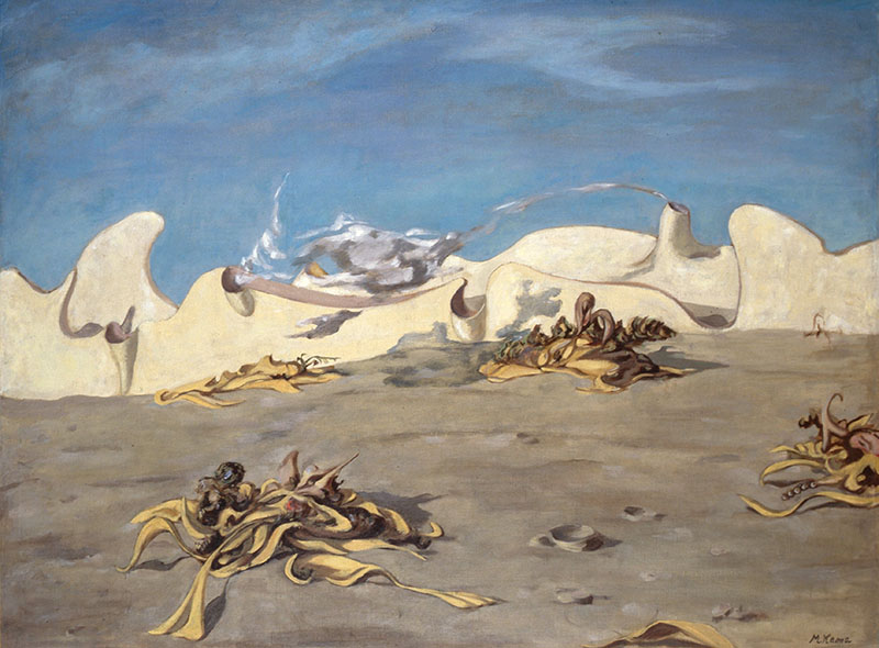 鎌田正蔵《庭園》1938年