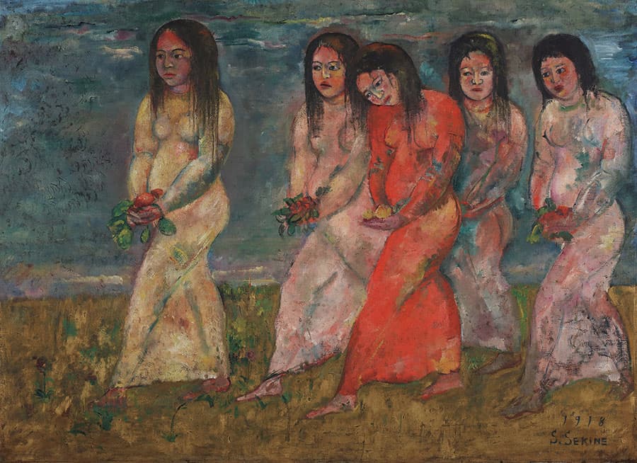 重要文化財　関根正二《信仰の悲しみ》1918年　大原美術館