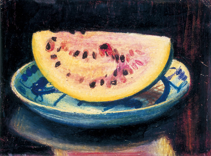 山本鼎《西瓜》1938年頃