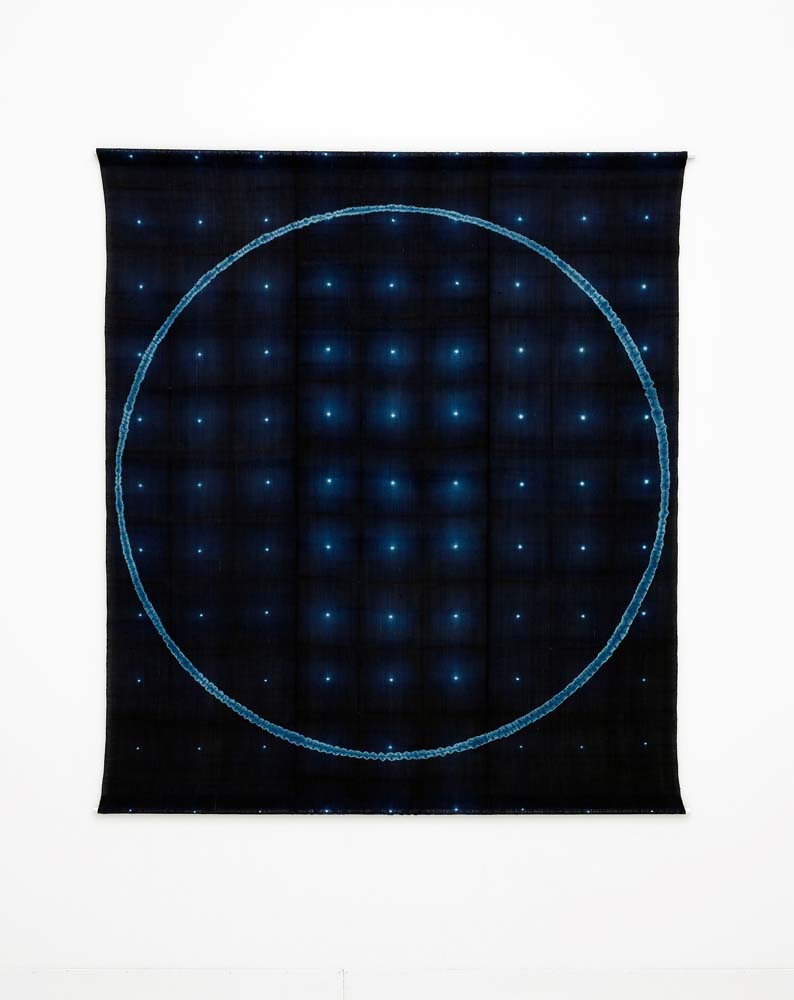 「銀河」
苧麻（開田高原麻）
200×180cm