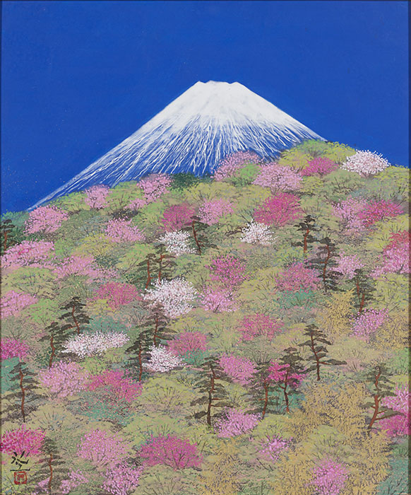 平松礼二《路・花嶽》1990年頃