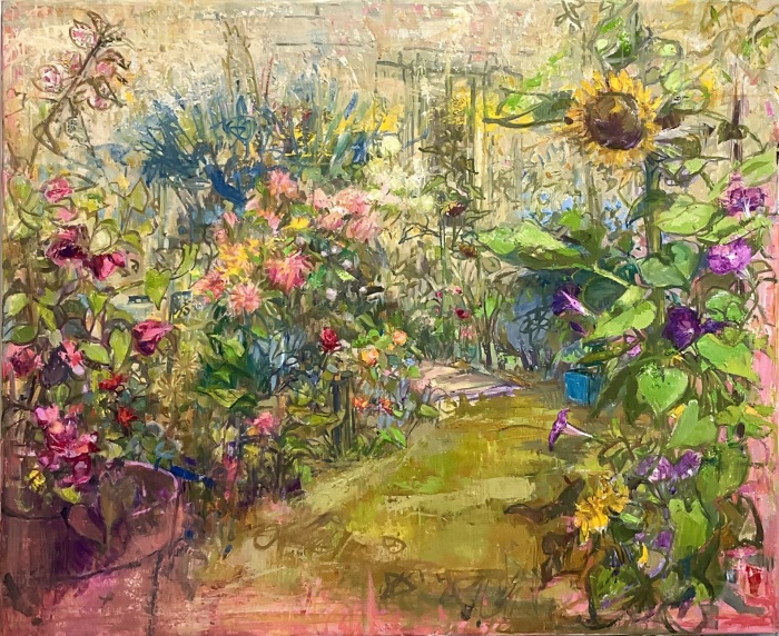 Le jardin de Laurence 2 20F（72.7×60.6cm） 油彩画