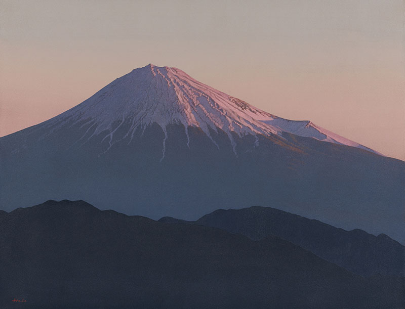 羽田　裕「黎明富士」2019年