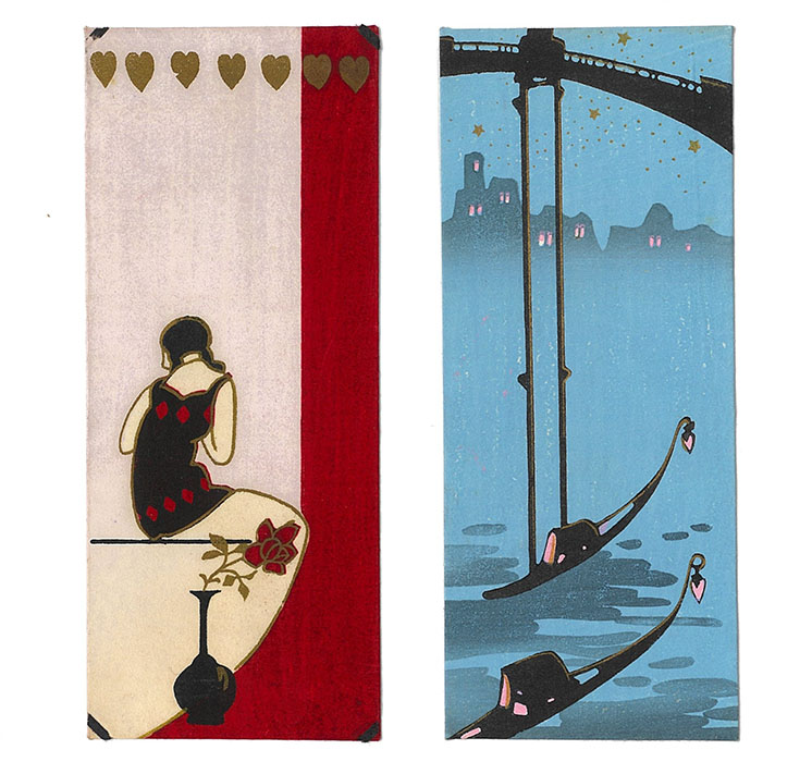 小林かいち・画　絵封筒　大正末期～昭和初期　【版元】さくら井屋