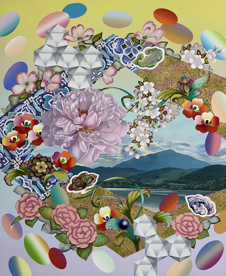 笠原 彰人

「ひとひらづつ」

F10号