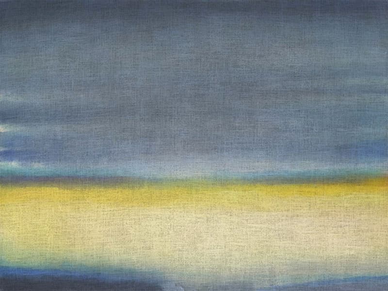 イケムラレイコ《あさのうみ》2005 年、麻布・油彩
©Leiko Ikemura, Courtesy of the artist and ShugoArts