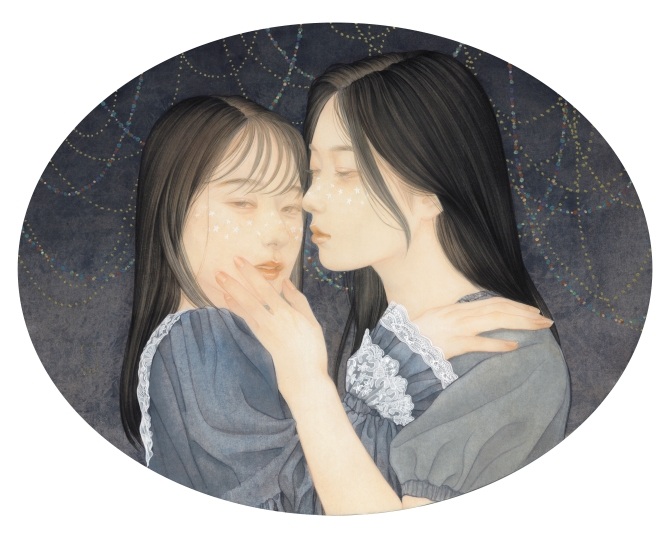 下重ななみ「Twin Stars」
円形6号